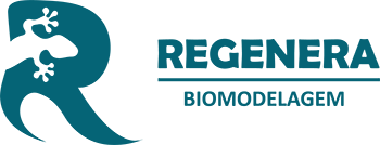 Logotipo Regenera 3D - Biomodelos e Próteses Faciais