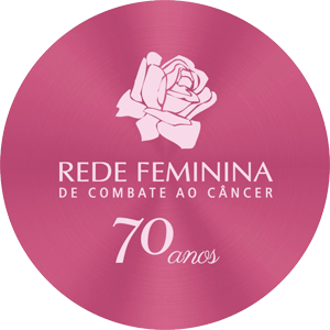 Logo Rede Feminina de Combate ao Cancer - Parceira da Regenera